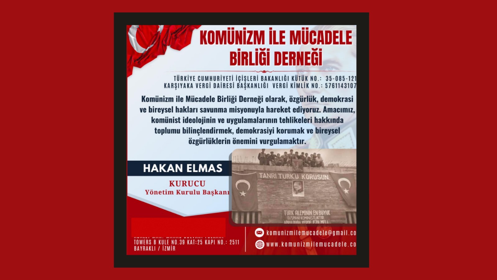 Komünizm ile Mücadele Birliği Derneği: Bilinçlendirme Kampanyaları ve Medya Çalışmaları